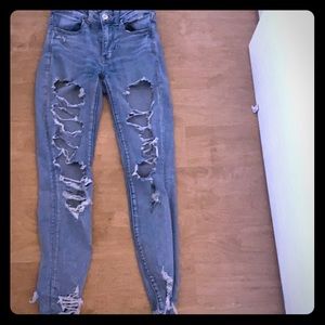 Distressed Jeans